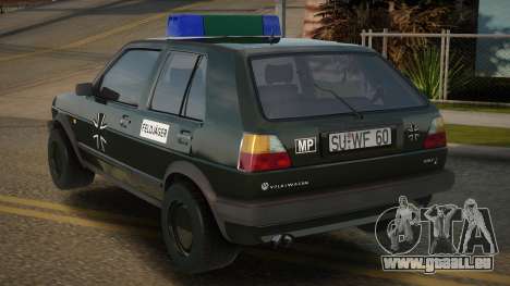 Volkswagen Golf Mk2 Feldjager 1991 für GTA San Andreas