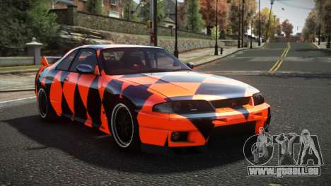 Nissan Skyline R33 Hikoshi S14 für GTA 4