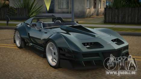 Chevrolet Corvette C3 Roadster für GTA San Andreas