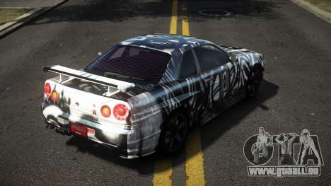 Nissan Skyline R34 Dezro S6 für GTA 4