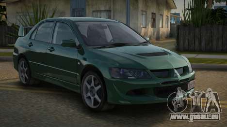 Mitsubishi Lancer Evolution VIII F-Sport für GTA San Andreas