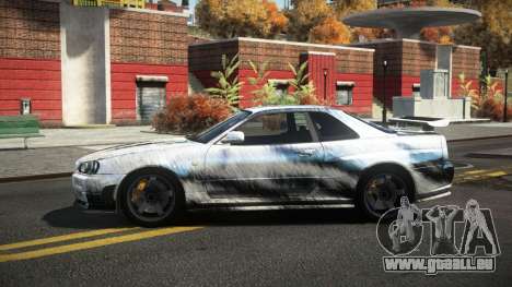 Nissan Skyline R34 Dezro S11 pour GTA 4