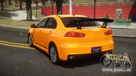 Mitsubishi Lancer Evo X Rasoldy pour GTA 4