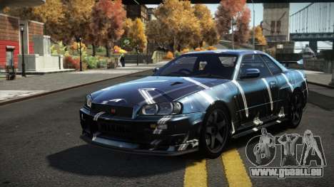 Nissan Skyline R34 Dezro S2 für GTA 4