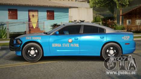 Georgia State Patrol 2012 Dodge Charger für GTA San Andreas