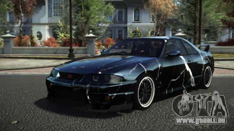 Nissan Skyline R33 Hikoshi S6 pour GTA 4