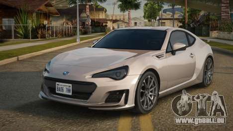 Subaru BRZ 2017 für GTA San Andreas