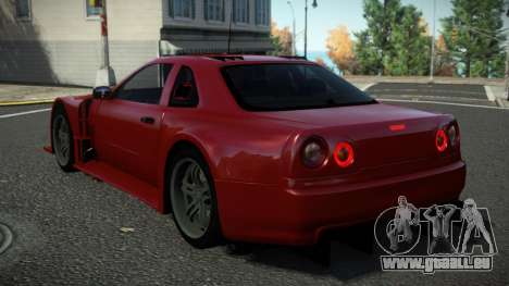Nissan Skyline R34 Lishcama pour GTA 4