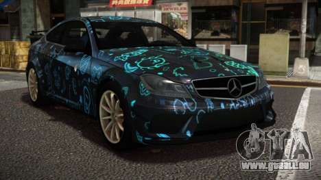 Mercedes-Benz C63 AMG Mitusha S1 pour GTA 4