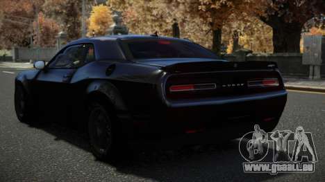 Dodge Challenger SRT Demon 2015 pour GTA 4