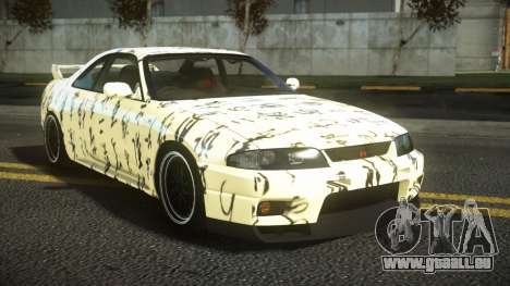 Nissan Skyline R33 Fahuz S13 pour GTA 4