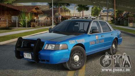 Georgia State Patrol 2011 Ford Crown Victoria für GTA San Andreas