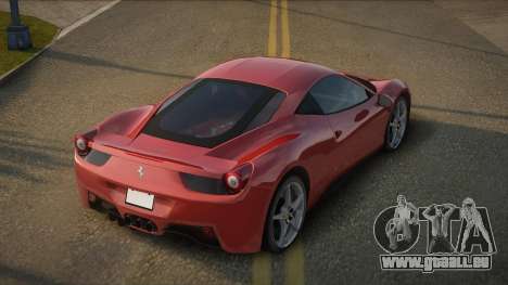 Ferrari 458 Italia Secrom für GTA San Andreas