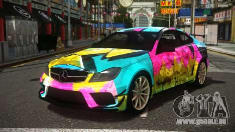 Mercedes-Benz C63 AMG Mitusha S14 pour GTA 4