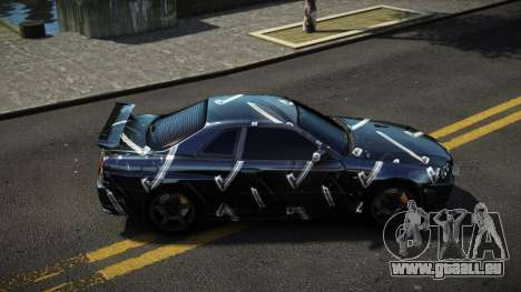 Nissan Skyline R34 Dezro S2 für GTA 4