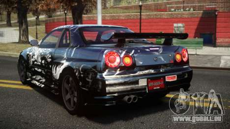 Nissan Skyline R34 Dezro S13 für GTA 4