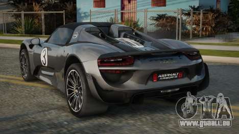 Porsche 918 Spyder V2.1 für GTA San Andreas