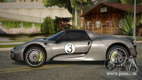 Porsche 918 Spyder V2.1 für GTA San Andreas