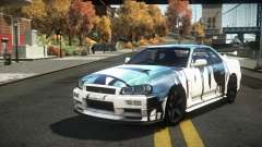 Nissan Skyline R34 Dezro S5 für GTA 4