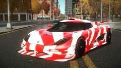 Koenigsegg Agera One Toshimy S6 für GTA 4