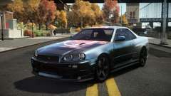 Nissan Skyline R34 Dezro S14 für GTA 4