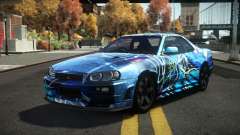 Nissan Skyline R34 Dezro S12 für GTA 4