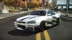 Nissan Skyline R34 Dezro S11 für GTA 4