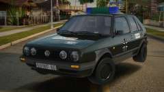 Volkswagen Golf Mk2 Feldjager 1991 pour GTA San Andreas