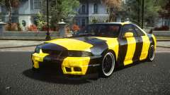 Nissan Skyline R33 Hikoshi S12 pour GTA 4