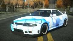 Nissan Skyline R33 Fahuz S12 pour GTA 4