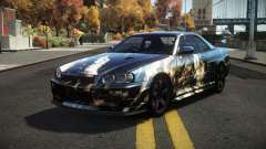 Nissan Skyline R34 Dezro S7 für GTA 4