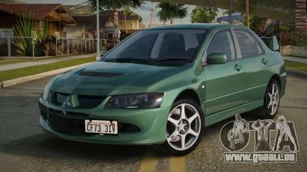 Mitsubishi Lancer Evolution VIII F-Sport für GTA San Andreas