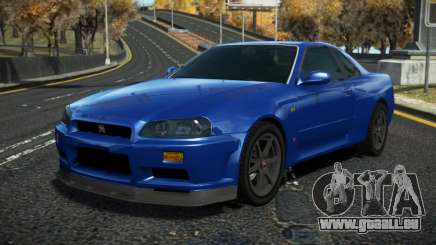 Nissan Skyline R34 Daxey für GTA 4