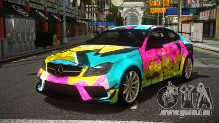 Mercedes-Benz C63 AMG Mitusha S14 pour GTA 4