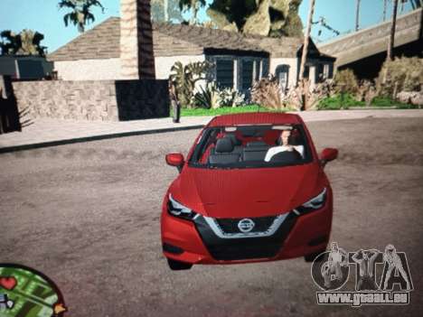 Nissan Versa 2022 pour GTA San Andreas