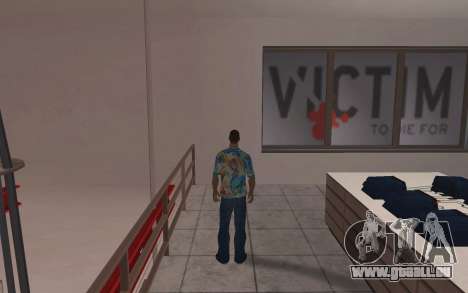 T-shirt avec des roubles pour GTA CR pour GTA San Andreas