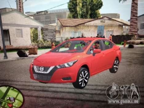 Nissan Versa 2022 pour GTA San Andreas
