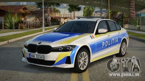BMW 320i Romanian Police pour GTA San Andreas