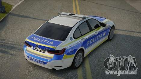 BMW 320i Romanian Police pour GTA San Andreas