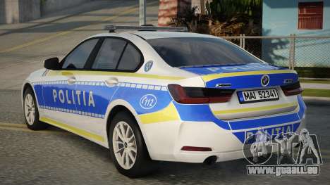 BMW 320i Romanian Police pour GTA San Andreas