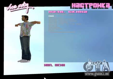 Chemise en Euro pour GTA Vice City