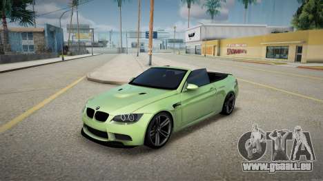 Bmw E93 335 ohne Facelift für GTA San Andreas