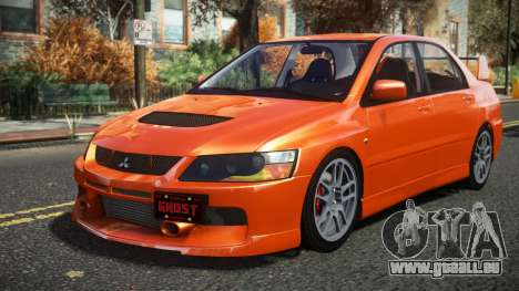 Mitsubishi Lancer Evo IX Zaset pour GTA 4