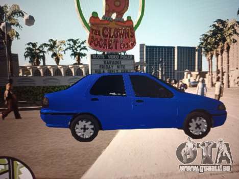 Fiat Siena 1997 Neu für GTA San Andreas