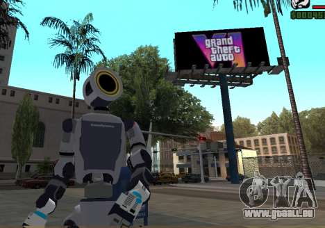 ATLAS 001 par Boston Dynamics pour GTA San Andreas