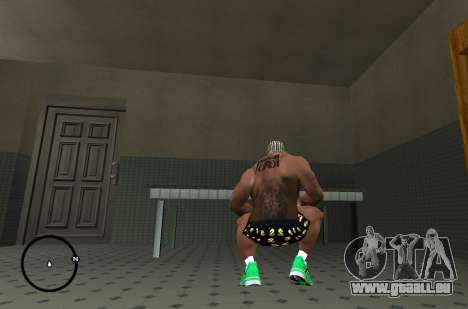 Sous-vêtements noirs avec un signe dollar pour GTA San Andreas