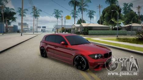 BMW 1-er E87 Custom pour GTA San Andreas