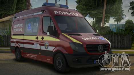 Mercedes-Benz Sprinter W906 Romanian Ambulance pour GTA San Andreas
