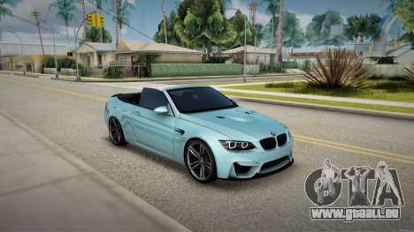 Bmw E93 335 pour GTA San Andreas