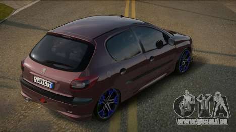 Peugeot 206 RS pour GTA San Andreas